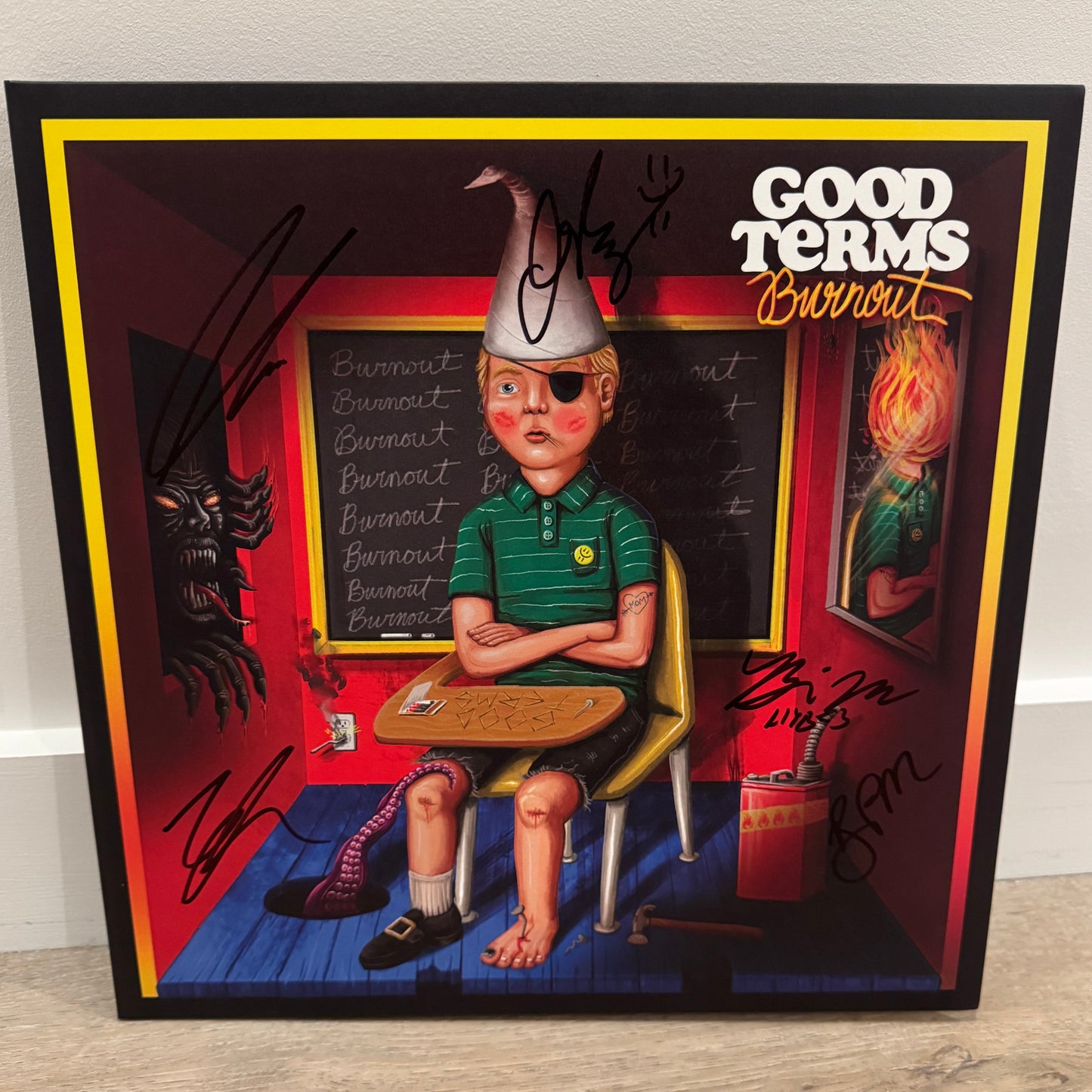 SIGNED Burnout Vinyl