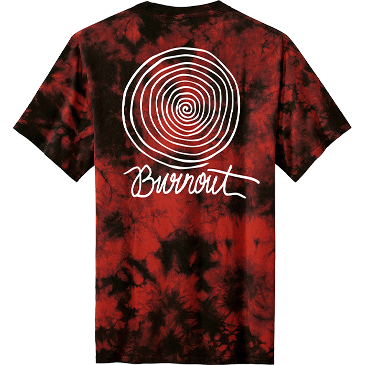 BURNOUT SPIRAL T-SHIRT (WITH SIGNED SETLIST)