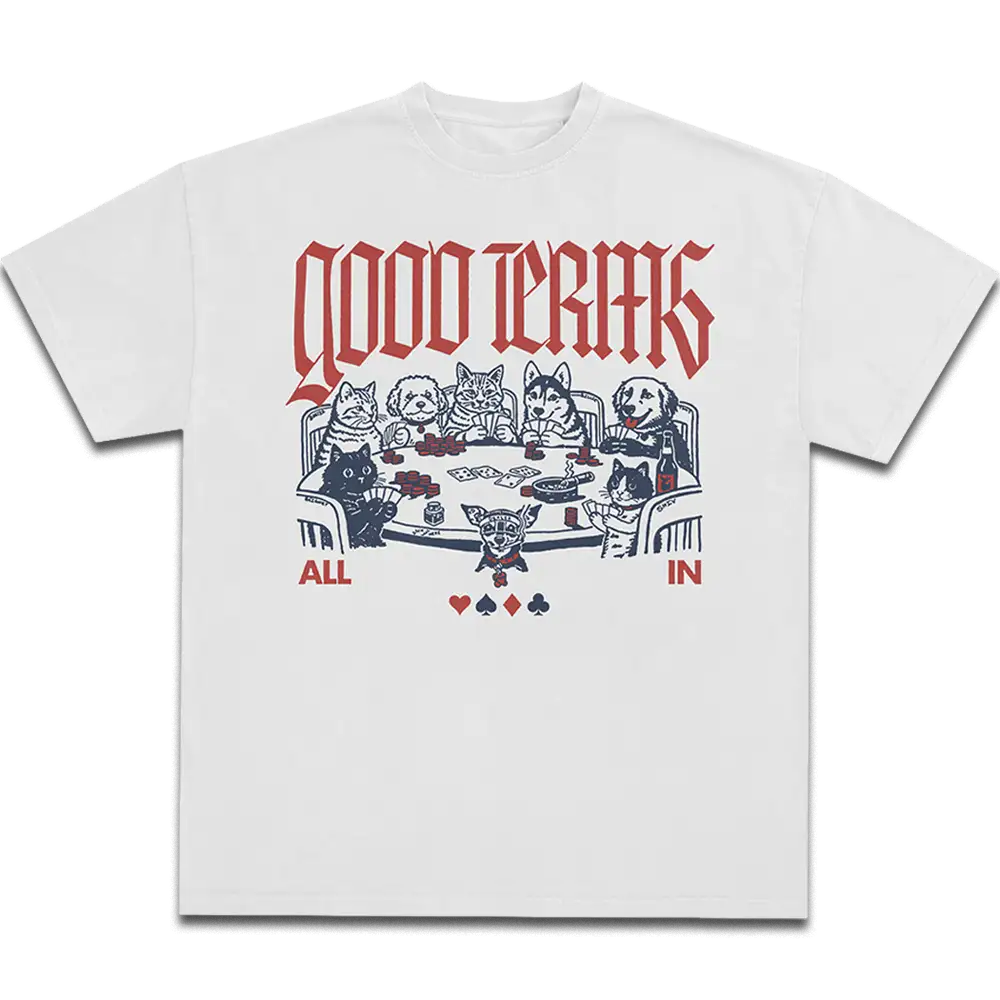 ALL IN POKER T-SHIRT
