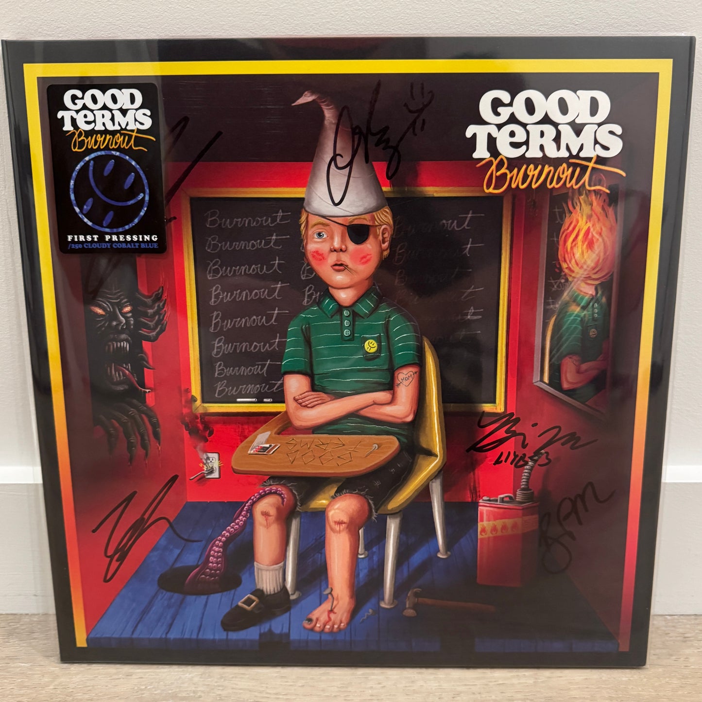 SIGNED Burnout Vinyl